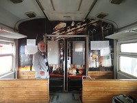Interieur trein