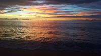 Sunset at the beach