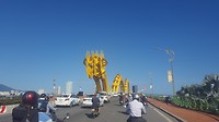 Easy rider tour - Dragon bridge Da Nang