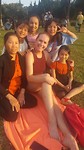 In the park with the locals