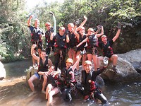 Canyoning crew