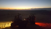 White sand dunes