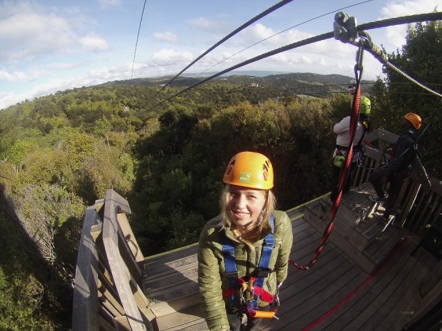 Ziplining