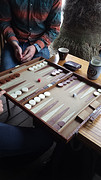 Backgammon at Raglan Roast