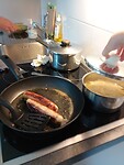 Aan het koken