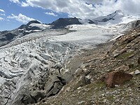 Saas Fee gletscher