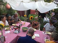 Lunch bij Claea en Lex