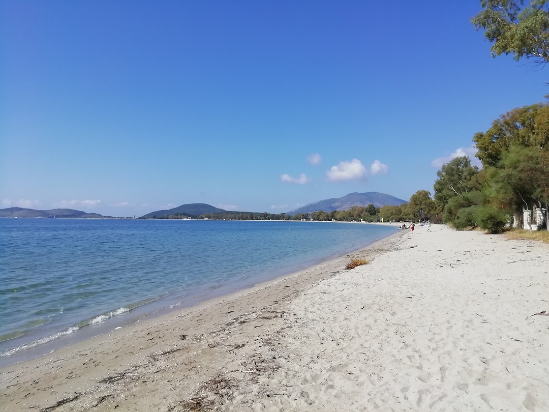 Beach Igoumentisa | Foto | Marcel en Jurgen op reis