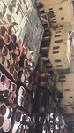 Leerlooierij in de medina van Fez