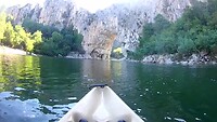 Video kanoen op d' Ardeche