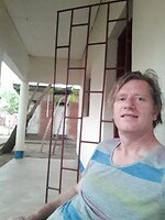 Veranda op de compound