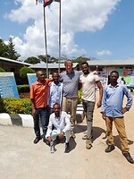 team in een health centre