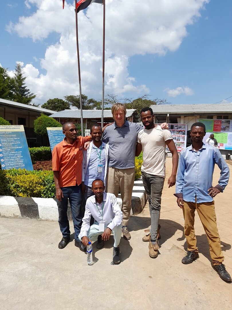 team in een health centre