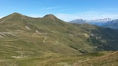 Uitzicht bij passo di Pennes