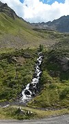 ijskoud mooi stroompje voor Bormio