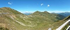 Uitzicht bij Passo di Pennes