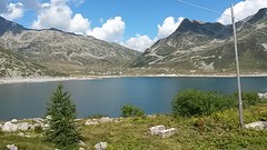 Montespluga vlak voor Spluge pas