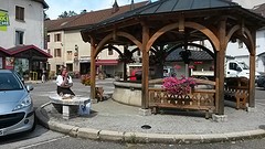 Ontbijten onderweg vanuit Saint-Claude