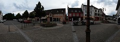 Uitzicht tijdens diner in Giromagny