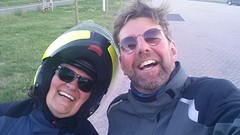 De laatste tankstop selfie