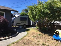 Camping in the driveway @ J & R