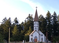 Church at North Cowichan