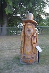 Sculpture at the Fraser River