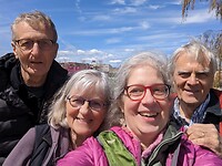 A special Lunch in Barrie, with Rebecca and Don.