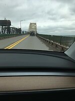 The bridge at Sault Saint Marie, Michigan