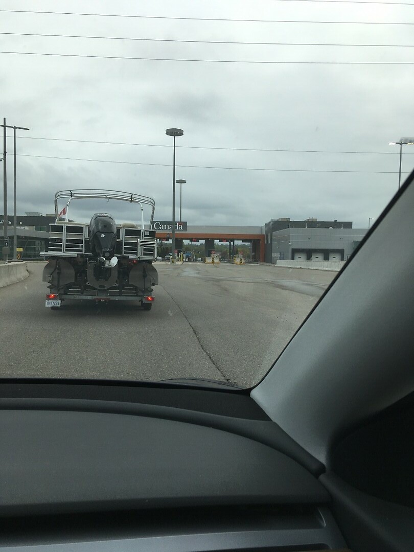 At the border