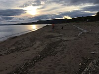 The sunset