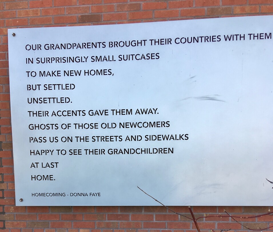 The Immigrant experience!