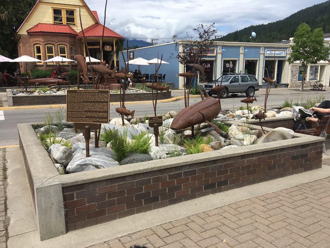 Sculptures of the sturgeon
