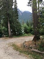 View from the camp site