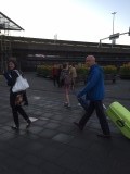 Met alle koffers naar Schiphol