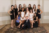 Groepsfoto van de pre-grads en mij