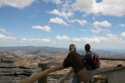 Uitzicht bij Antequera