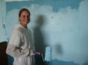 Millie an die arbeit
