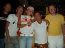 Groep vaste bezoekers