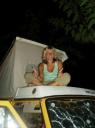Sharon op haar plekkie