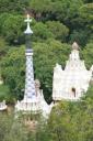 Entreetoren bij het Gaudi park (Park Guell)