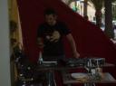 DJ op het terras, relaxed!