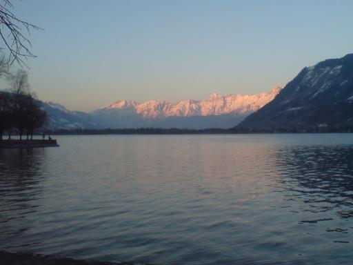 Het meer van Zell am See