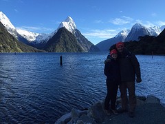 mitre peak van milford sound