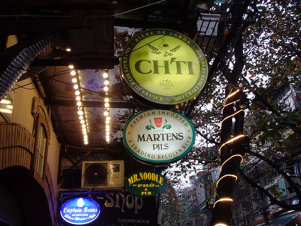Martens kun je dus ook drinken in Vietnam!