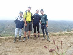 wij met onze gidsen in Sapa