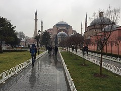 Istanbul in de regen