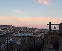 Uitzicht over Tbilisi