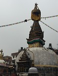Kathesimbhu stupa op een 'Bahal'