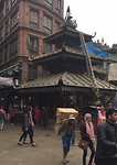 Straatbeeld Kathmandu